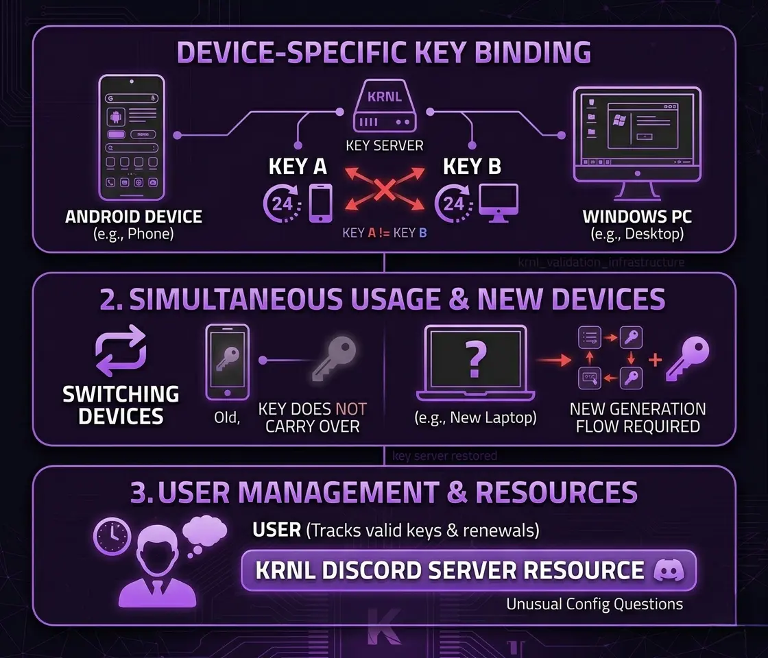KRNL Executor Keys – Managing Multiple Devices