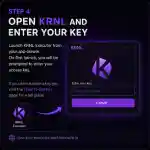 Step 4 – Open KRNL and Enter Your Key